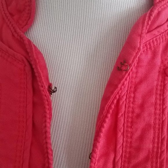 Anthropologie Elevenses Red Jacket - Picture 8 of 11